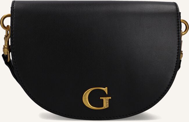 Zwarte GUESS Schoudertas DANNA SADDLE BAG Zwarte GUESS Schoudertas DANNA SADDLE BAG - large