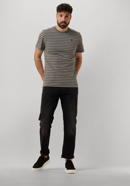 Grijze G-STAR RAW T-shirt STRIPE SLIM R T - large