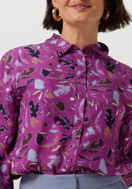 POM AMSTERDAM MILLY FEATHERFEST CACTUS PINK Blouses en violet - large