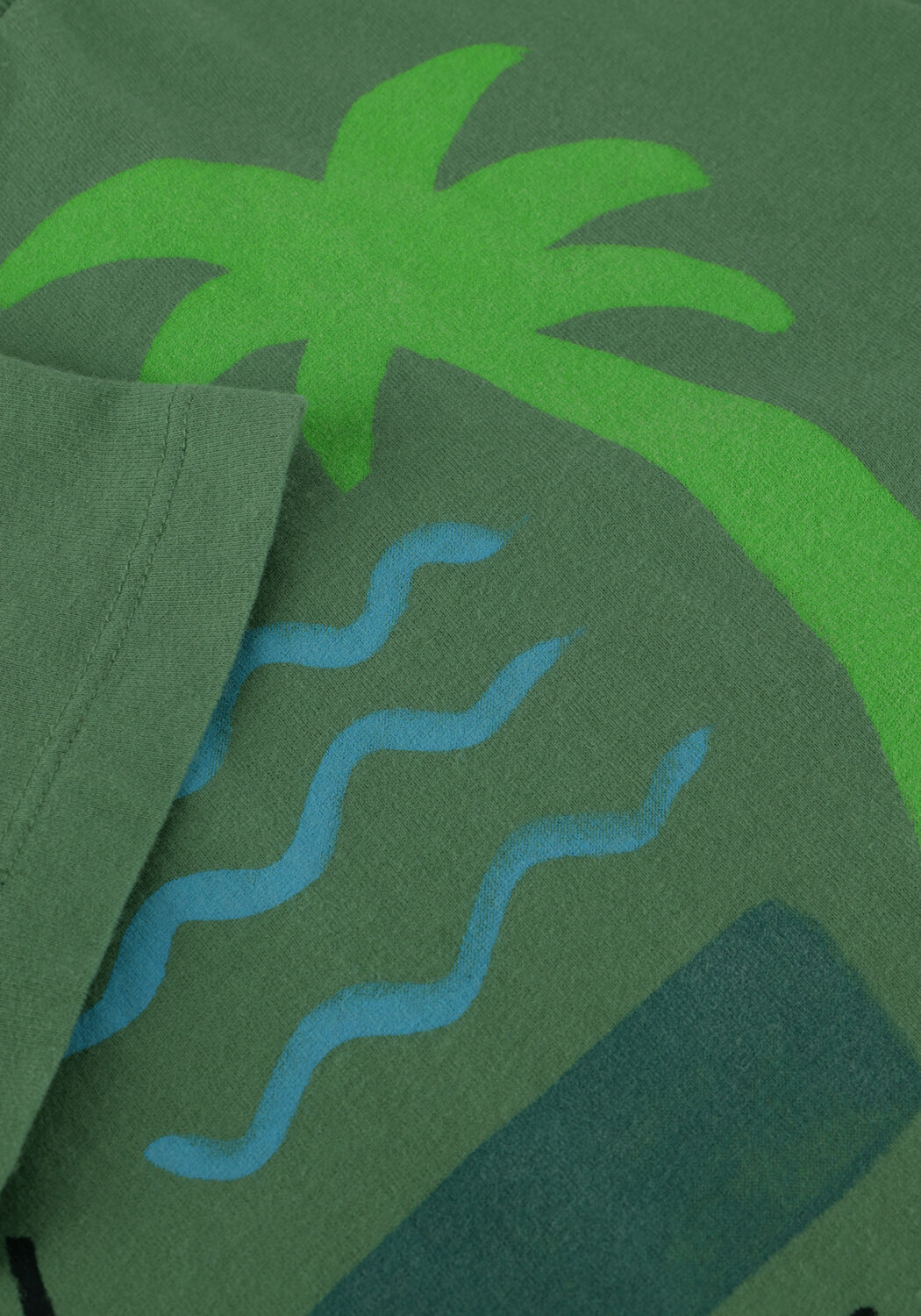 Groene TUMBLE 'N DRY T-shirt NASSAU - large