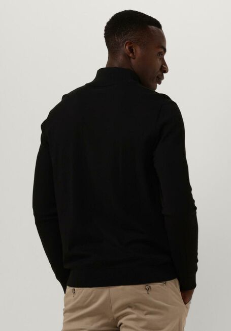 SELECTED HOMME Pull SLHBERG HALF ZIP CARDIGAN NOOS en noir - large