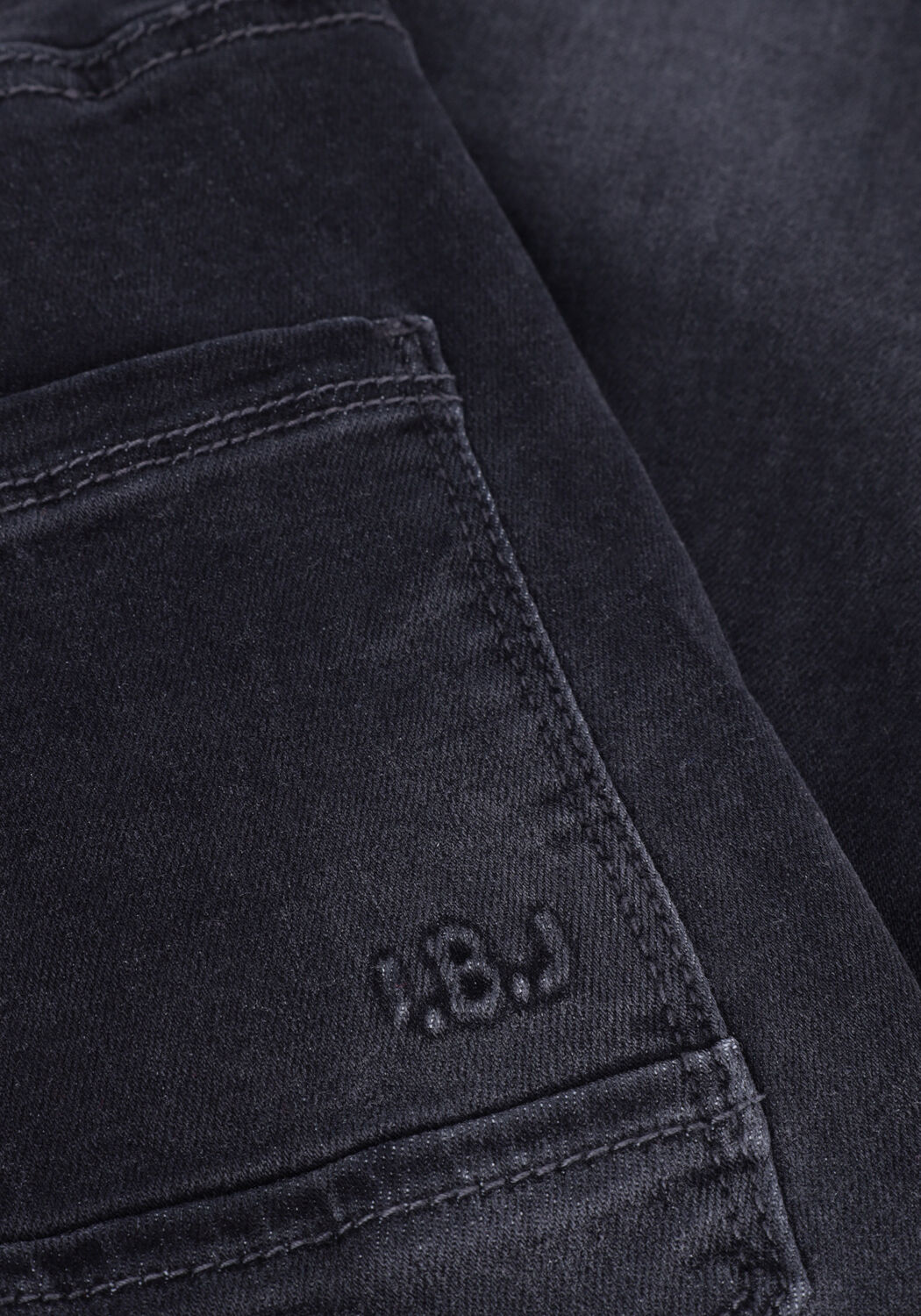 INDIAN BLUE JEANS Slim fit jeans BLACK JAY TAPERED FIT en noir - large