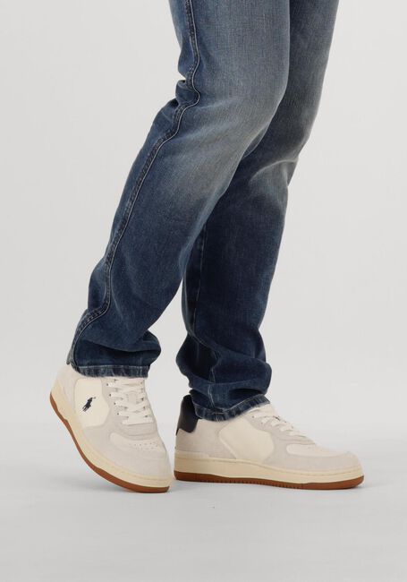 POLO RALPH LAUREN Baskets basses MASTER COURT en blanc - large