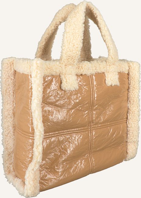 Beige STAND STUDIO Handtas LOLITA TEDDY BAG Beige STAND STUDIO Handtas LOLITA TEDDY BAG - large