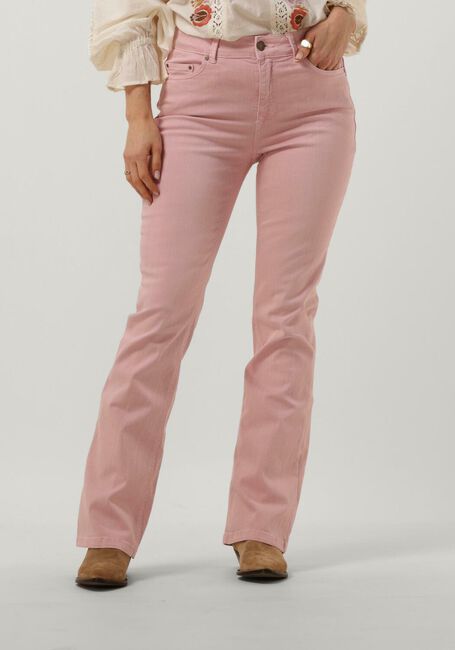 Roze SUMMUM Flared jeans FLARED PANT STURDY STRETCH TWILL - large