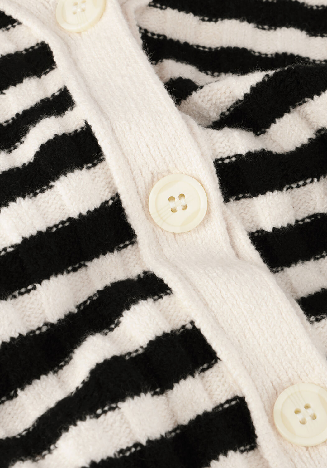 MSCH COPENHAGEN Gilet MSCHKITNA CARDIGAN STP en noir - large