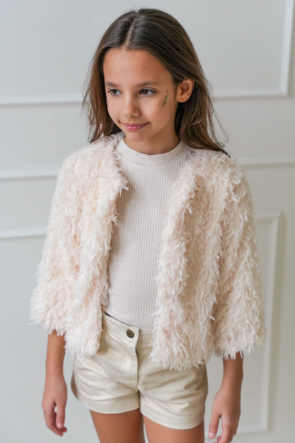 LIKE FLO Gilet FLO CARDIGAN &Eacute;cru - large