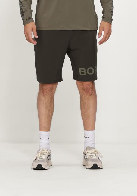Khaki BJORN BORG Korte broek BORG 6 SHORTS - large