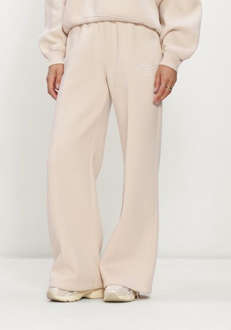 Beige THE LOLA CLUB Flared broek EBONY PANTS - large
