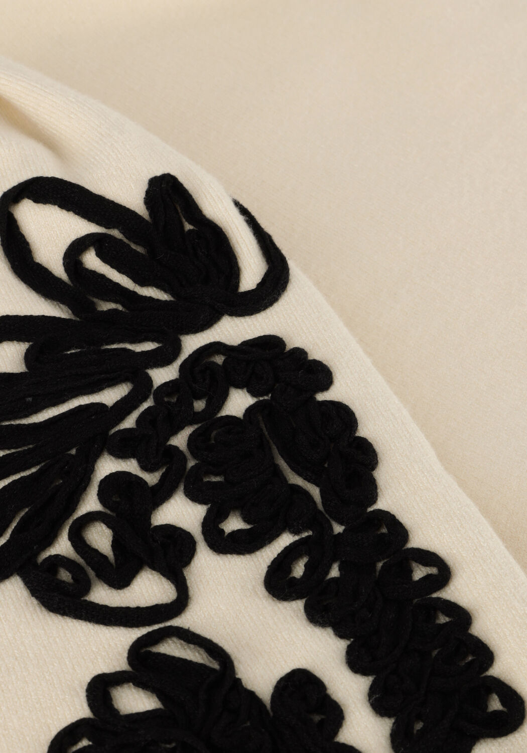 Zand OBJECT Trui OBJJOANA L/S KNIT PULLOVER - large