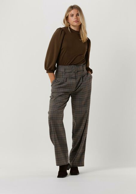 Bruine MINUS Top HELENE TEE - large