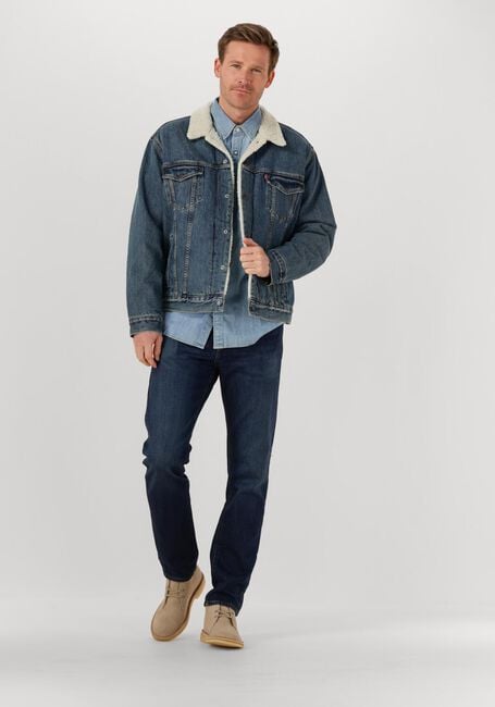 Blauwe LEVI'S Spijkerjas TYPE 3 SHERPA TRUCKER - large
