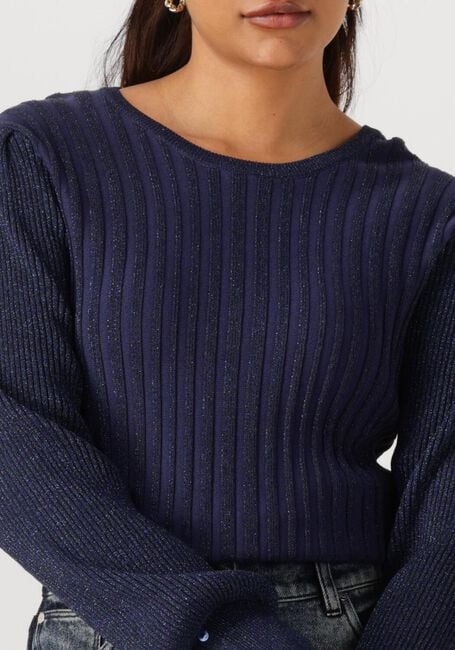 NUKUS MULBERRY PULLOVER LUREX Pulls & Gilets Bleu foncé - large