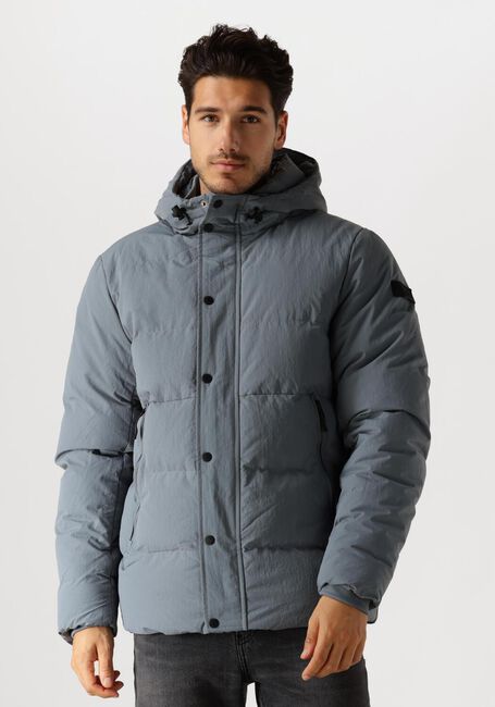 PURE PATH Veste matelassé REGULAR FIT JACKETS PADDED404 en bleu - large