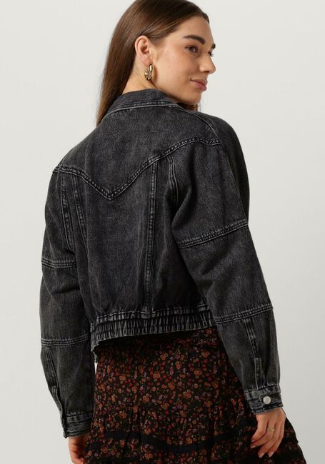 Donkergrijze LOLLYS LAUNDRY Spijkerjas KINGSTON JACKET - large