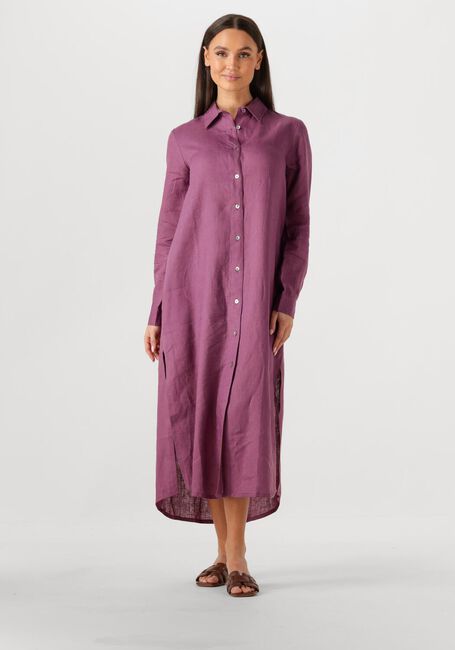 RESORT FINEST Robe maxi SHIRT DRESS en violet - large