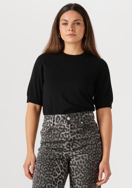 Y.A.S. Pull YASLENA SS KNIT PULLOVER S. NOOS en noir - large
