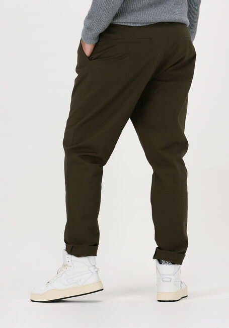 ANERKJENDT Chino AKJULIUS COTTON PLEAT PANT Vert foncé - large