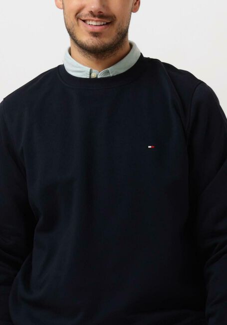 TOMMY HILFIGER Chandail FLAG LOGO SWEATSHIRT Bleu foncé - large