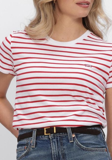 LEVI'S T-shirt PERFECT TEE EMILY Gris clair - large