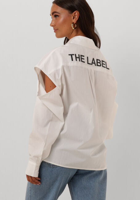ALIX THE LABEL LADIES WOVEN CUT OUT POPLIN BLOUSE Blouses en blanc - large
