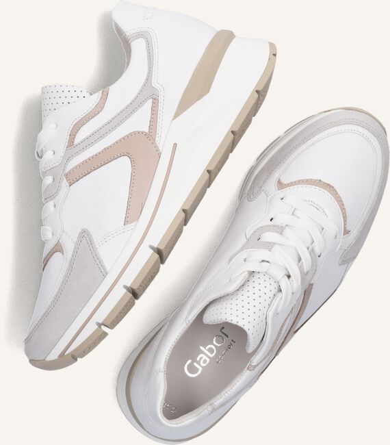 Witte GABOR Lage sneakers 585.1 Witte GABOR Lage sneakers 585.1 - large