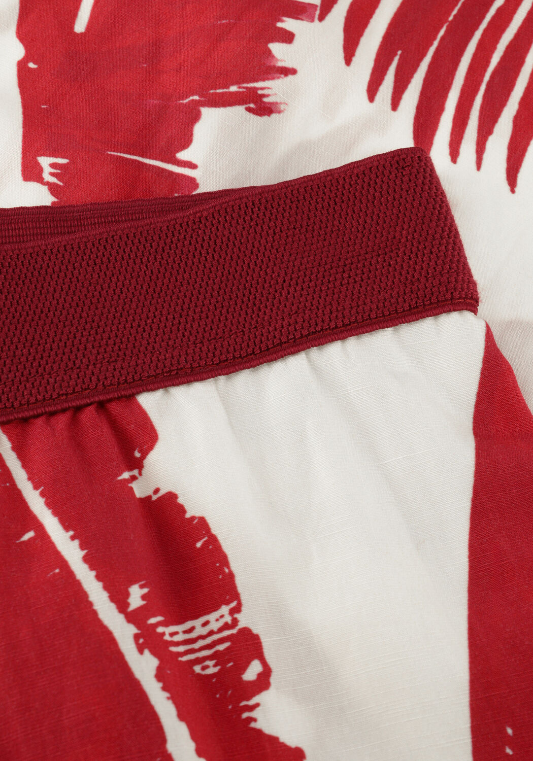 CAROLINE BISS Pantalon large 1592 en rouge - large