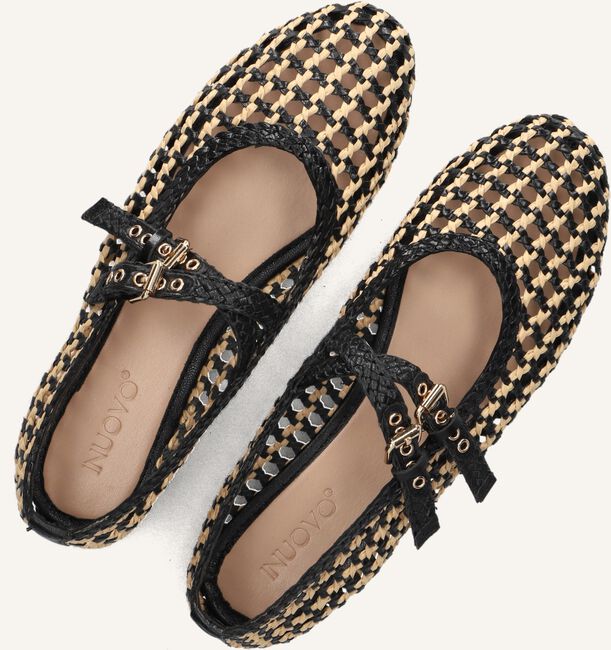 Zwarte INUOVO Ballerina's D47001 Zwarte INUOVO Ballerina's D47001 - large