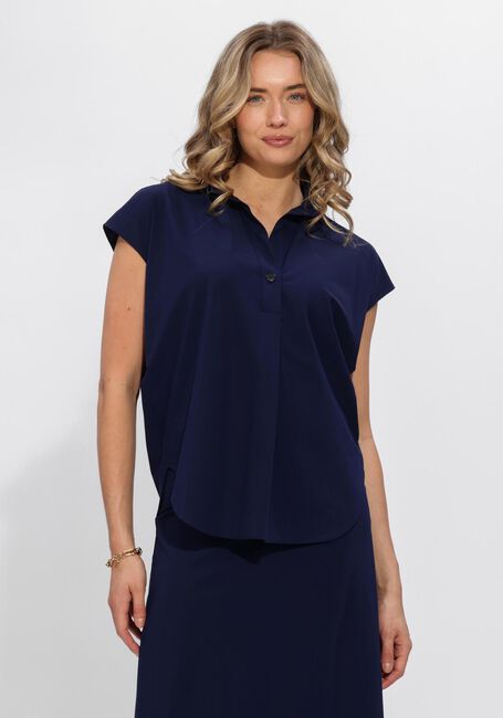 Blauwe PENN & INK  BLOUSE - large