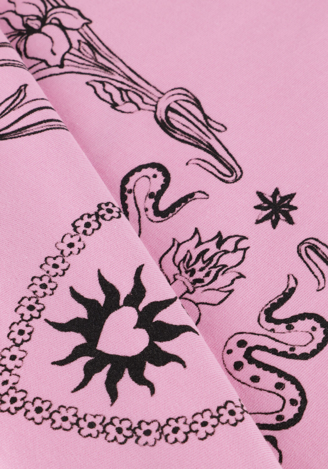 Roze REFINED DEPARTMENT T-shirt MAGGY - large