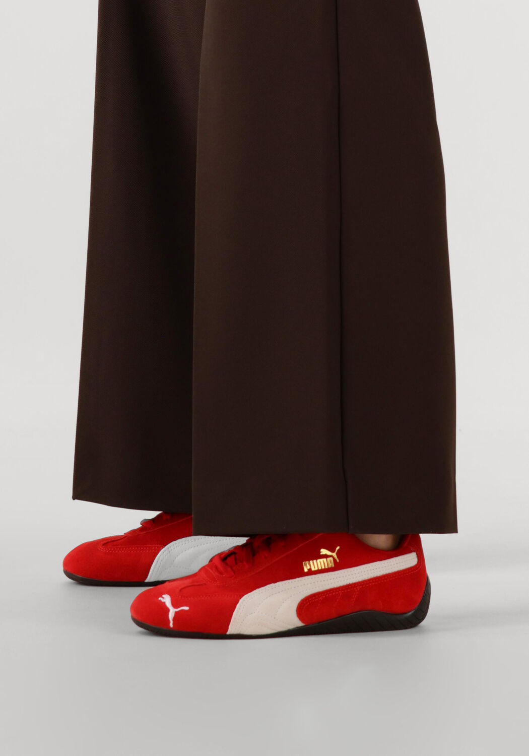 PUMA Baskets basses SPEEDCAT OG en rouge - large