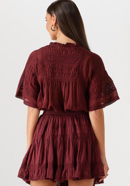 Bordeaux NEO NOIR  SIAMA S VOILE BLOUSE - large
