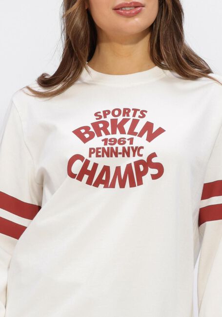 Beige PENN & INK Sweater LONGSLEEVE PRINT - large