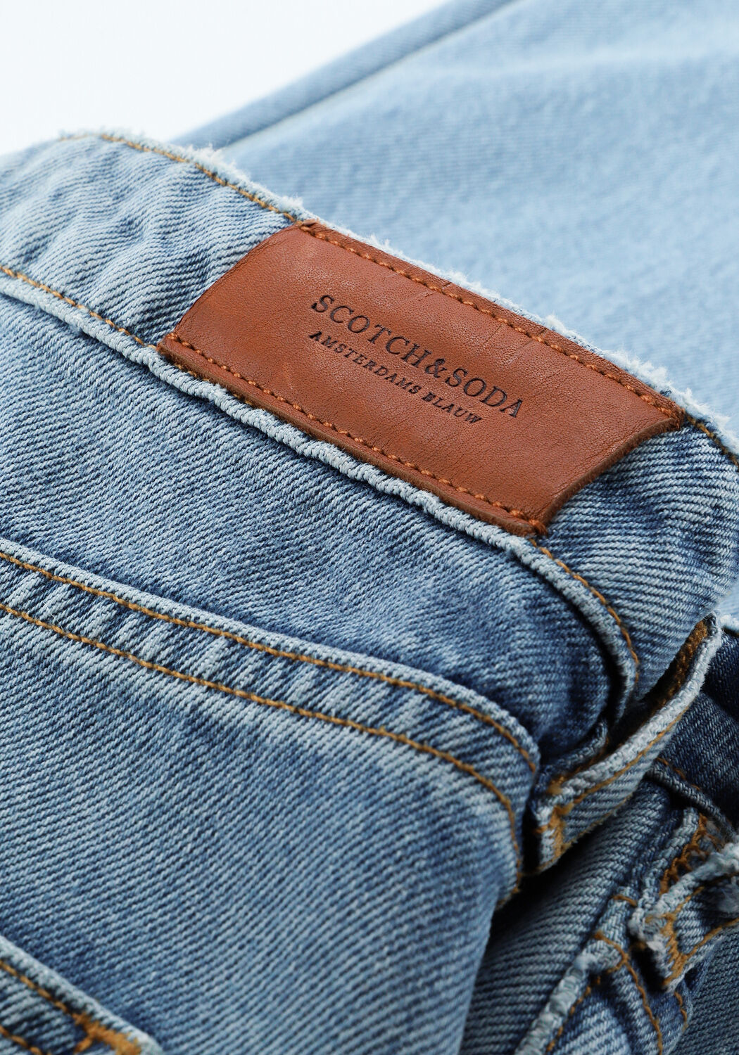 SCOTCH & SODA Straight leg jeans THE SKY HIGH-RISE STRAIGHT IN en bleu - large