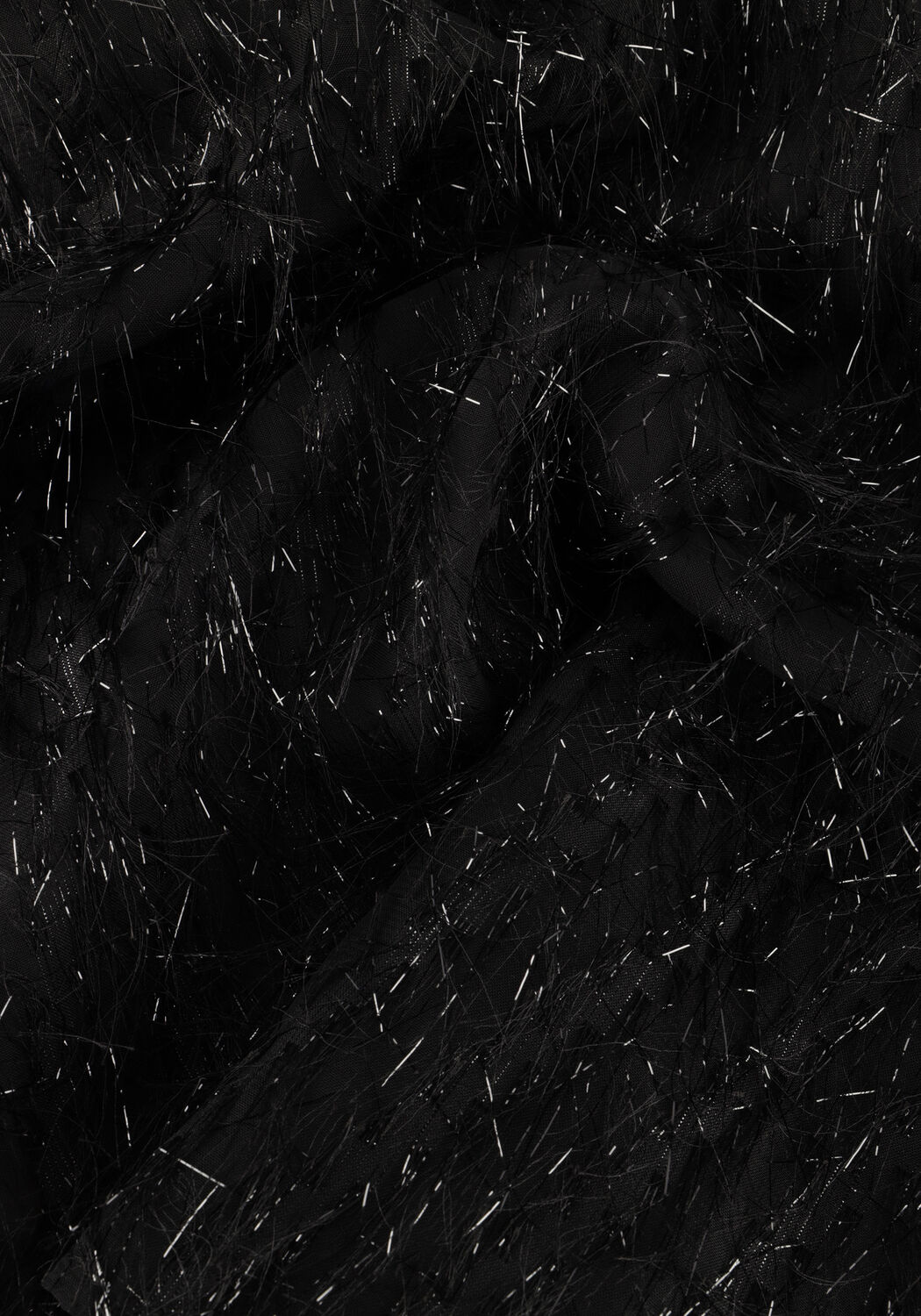 JANSEN AMSTERDAM Mini robe FF559 JURK en noir - large