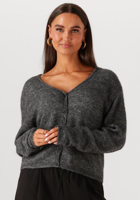 Grijze MSCH COPENHAGEN Trui MSCHMILANIA HOPE CARDIGAN - large