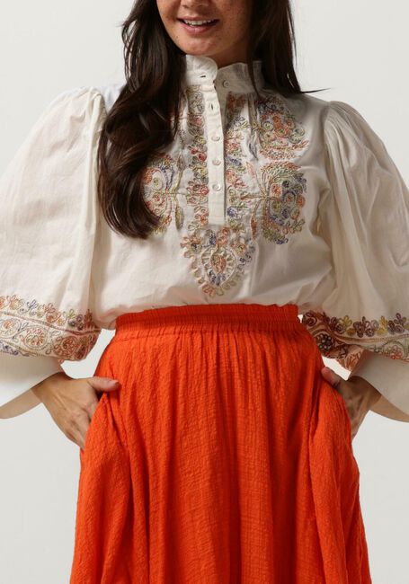 ANTIK BATIK NEIL BLOUSE Blouses Crème - large