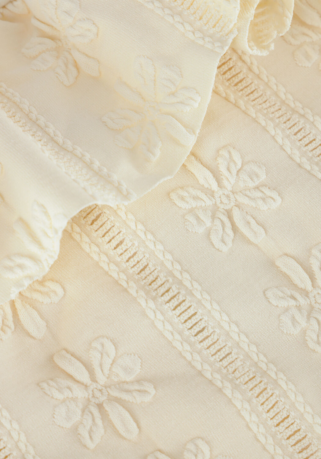 Creme SALTED STORIES Zwemkleding ANGLAISE SWIMSUIT - large