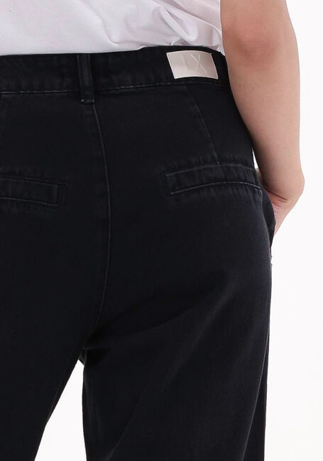 Zwarte ALIX THE LABEL Straight leg jeans LADIES WOVEN STUDDED JEANS - large