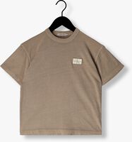 CALVIN KLEIN T-shirt BADGE MINERAL DYE SS T-SHIRT en marron - medium