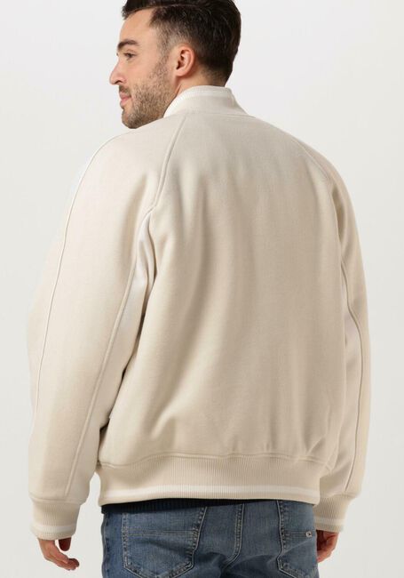 TOMMY JEANS Jack TJM WOOL VARSITY BOMBER en beige - large