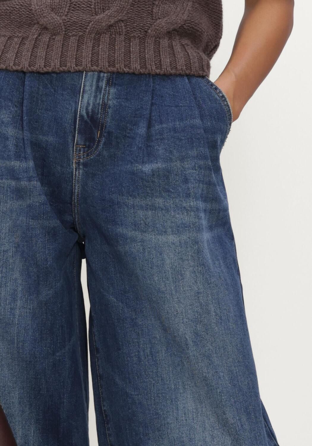 Blauwe JANICE Wide jeans DOLLAR 469 - large