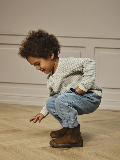 Lichtblauwe LIL' ATELIER Jeans NMNDARLEE BAGGY JEANS 4365-SE LIL - large