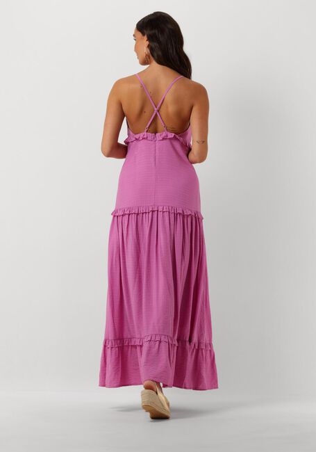 Paarse Y.A.S. Maxi jurk YASSYMILLA STRAP MAXI DRESS - large