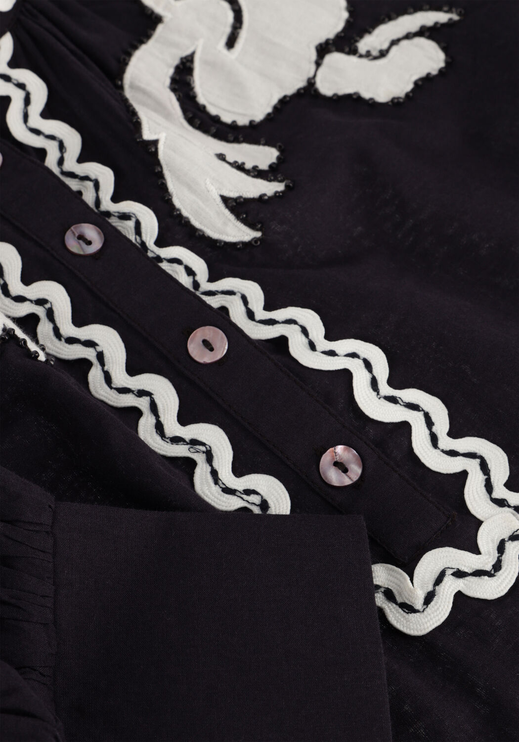 ANTIK BATIK DALI BLOUSE Blouses Bleu fonc&eacute; - large