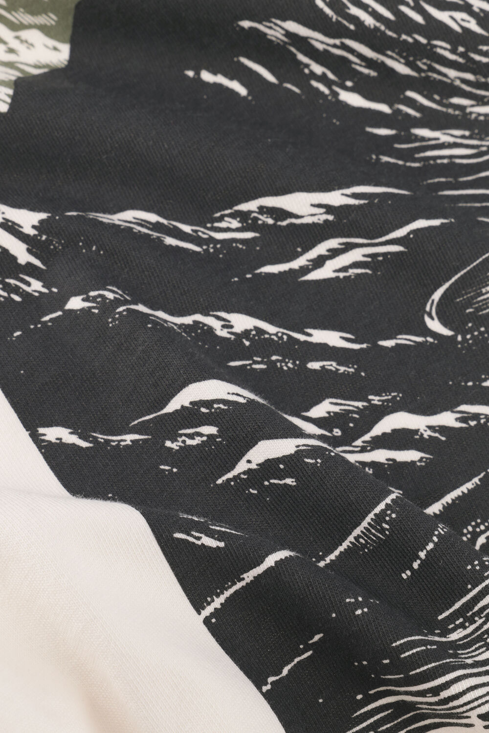 Witte BARBOUR T-shirt MORDEN RELAXED GRAPHIC T-SHIRT - large