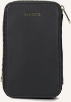 Zwarte GUESS Schoudertas DOUBLE PHONE POUCH - medium