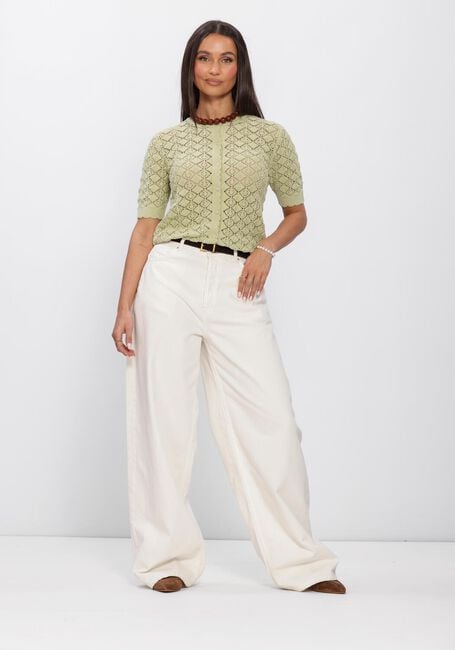 SELECTED WOMEN Gilet SLFSOFIA 2/4 KNIT CARDIGAN en vert - large