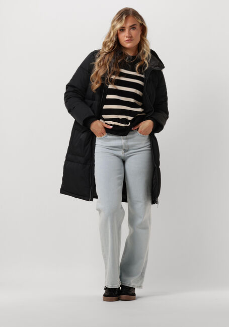 OBJECT Veste matelassé OBJZHANNA L/S LONG JACKET NOOS en noir - large