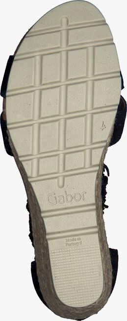 GABOR Sandales 854 en noir - large